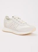 Moncler Pacey2 sneaker met suède details en logo