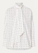 Essentiel Antwerp Imoverit blouse met stippenprint