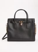 Michael Kors Handtas van leer met afneembare schouderriem