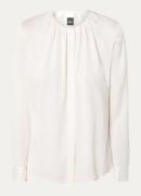 BOSS Banorah blouse in zijdeblend