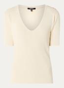 NIKKIE Lerby top met V-hals