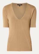 NIKKIE Lerby top met V-hals
