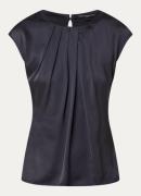 French Connection Sera top van satijn
