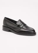 Dune London Giya loafer van leer