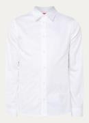 Diesel S-Fitty-Qfav slim fit overhemd met logo