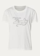 Zadig&Voltaire T-shirt met strass en logo