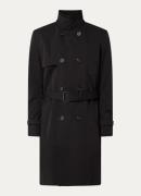 HUGO Maluks double-breasted trenchcoat met ceintuur