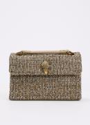 Kurt Geiger Kensington schoudertas met strass