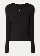 Tommy Hilfiger Slim Ribbed Long Sleeve T-Shirt