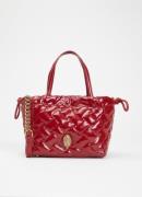 Kurt Geiger Kensington handtas van leer met afneembare schouderriem