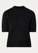 French Connection Fijngebreide top in wolblend