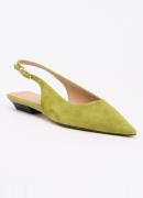 Dune London Hostess slingback van leer