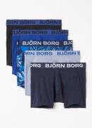 Björn Borg Boxershorts met logoband in 5-pack