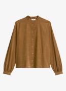 Marc O'Polo Denim Oversized blouse met gemêleerd dessin