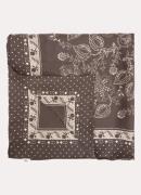 Becksöndergaard Sia sjaal van zijde met paisley dessin 65 x 65 cm