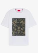 HUGO T-shirt met grafische print