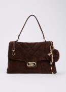 Dune London Regency handtas van leer met afneembare schouderriem