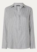 River Woods Tuniek met streepprint en lurex