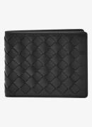 Reiss Elton portemonnee van leer met gevlochten detail