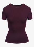 SKIMS Cotton Jersey cropped T-shirt met ronde hals