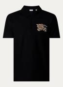 Burberry Evan regular fit polo met logoborduring