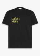 Calvin Klein T-shirt met logo- en backprint