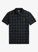 Ralph Lauren Polo met ruitdessin en logoborduring