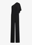 Ralph Lauren Georgette jumpsuit met blote schouder