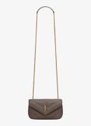 Saint Laurent Loulou Mini crossbodytas van lamsleer