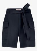 Studio Anneloes Jolie mid waist wide fit korte cargobroek van travelst...