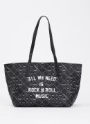 Zadig&Voltaire Z shopper met logoprint