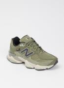 New Balance 9060 sneaker met mesh en suède details