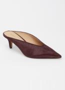 Dune London Decisive muiltje van leer