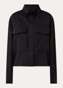 IRO Calidora blouse van lyocell met borstzakken