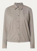 OPUS Fjordis blouse met gemêleerd dessin