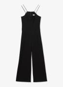 Reiss Olara wide fit jumpsuit met spaghettibandjes