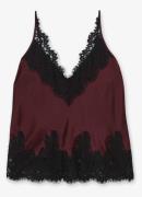 Reiss Rowan top van zijde met details van kant