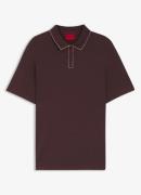 HUGO Regular fit polo met logo