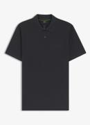 BOSS Regular fit polo met structuur