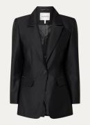 MUNTHE Rillo blazer met schoudervulling