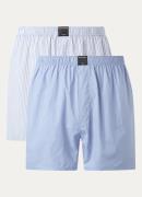 Björn Borg Boxershorts met logo in 2-pack