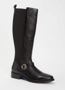 Dune London Toon laars van leer met gesp detail