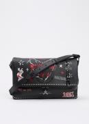 Zadig&Voltaire Rocky II schoudertas van leer met logo