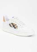 Burberry Terrace sneaker van kalfsleer met ruitdessin