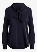 Ralph Lauren Tuniek van satijn met sjaalkraag