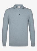 Profuomo Luxury regular fit polo in lyocellblend