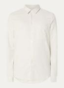 SAMSØE SAMSØE Saliam regular fit overhemd met borstzak