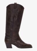 Maje Cowboylaars van leer