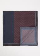 Fifth House Sjaal met logoprint 90 x 90 cm