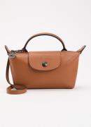 Longchamp Le Pliage Xtra handtas XS van leer